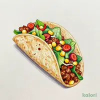 スパイシータコスミート＆コブサラダ風トルティーヤ