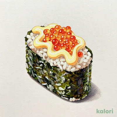 Hand-Rolled Sushi (Cod Roe & Mayonnaise)