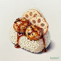 炙り焼きつくねおにぎり(柚子胡椒風味)
