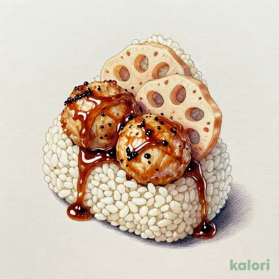 炙り焼きつくねおにぎり(柚子胡椒風味)