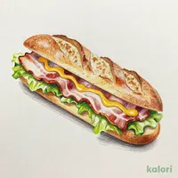石窯パリジャンサンド　ショルダーベーコン（ハニーマスタードソース）