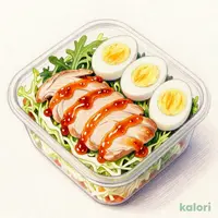 たんぱく質が摂れる！鶏むね肉のサラダ