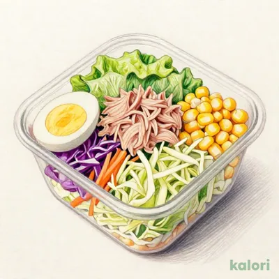 ツナたまごコーンサラダ(ドレッシング別売)