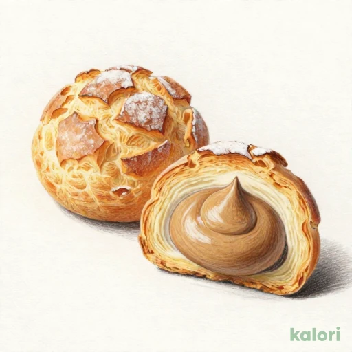シュークリーム パイ仕立てのシュークリーム（酪王カフェオレ） 280kcal — What's in