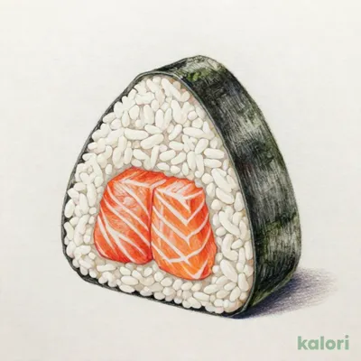 塩麹仕立ての鮭はらみおにぎり
