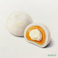 えびすかぼちゃあん大福～ホイップ入り～