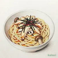 和風仕立て!蒸し鶏ときのこのパスタ