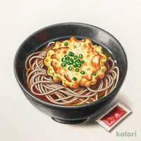 国産野菜のかき揚げそば