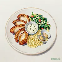 三ツ星プレート®チキン南蛮&あさりのバター醤油パスタ