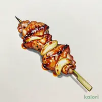 ももにんにく串
