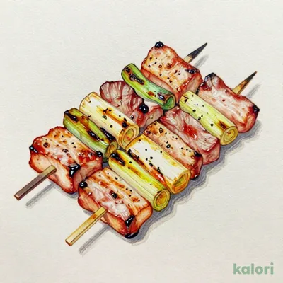 塩豚ねぎ串