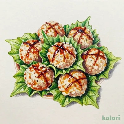 塩青じそつくね串
