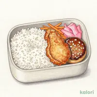 からあげハンバーグ弁当
