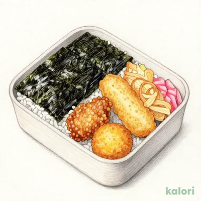 のりから明太弁当