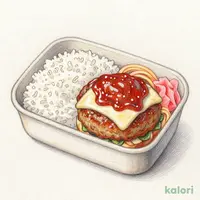 チーズハンバーグ弁当