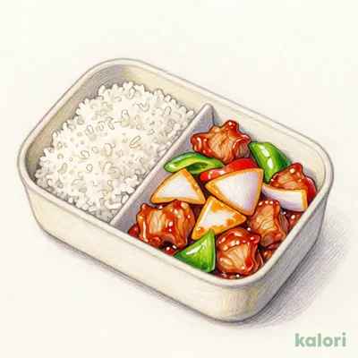 酢豚弁当