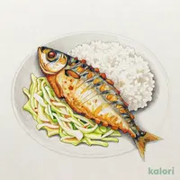 アジフライ弁当