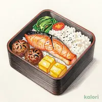 シャケ幕の内弁当
