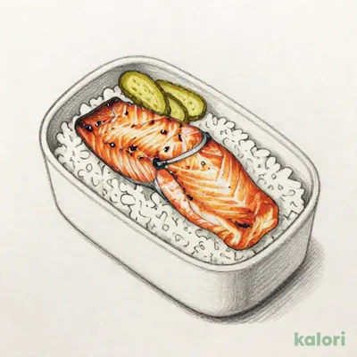 シャケ弁