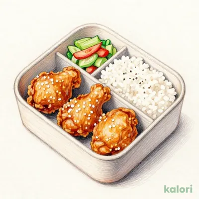 塩からあげ4弁当