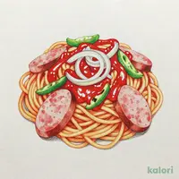 昔ながらのナポリタン