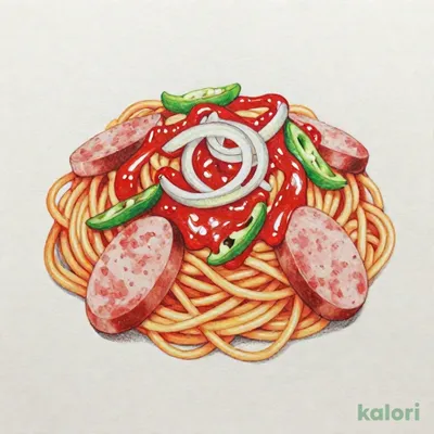 昔ながらのナポリタン