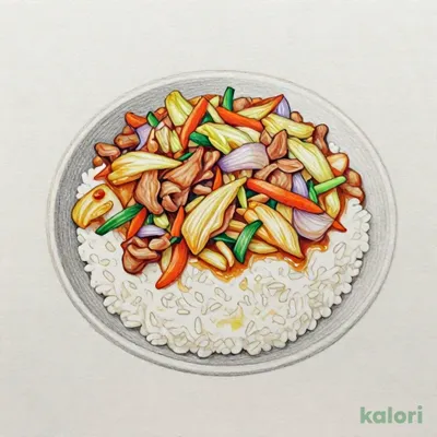 肉野菜炒め弁当
