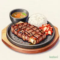 Wild Kalbi Steak Set Meal