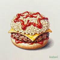 ニップン 彩りごはん。 完熟トマトソースハンバーグ&ミラノ風ドリア 330g