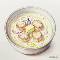 北海道産ほたての旨味が優しく広がるポタージュです。