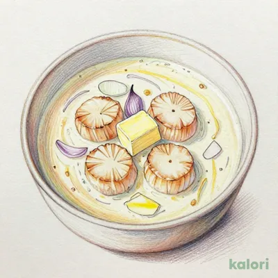 北海道産ほたての旨味が優しく広がるポタージュです。