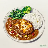 CoCo壱番屋ハンバーグチーズのビーフカレー