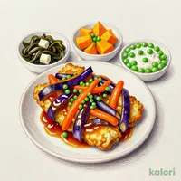 Horse Mackerel with Sweet and Sour Vegetables