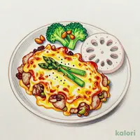 とろけるポテトミートグラタン