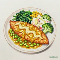 カレータルタルで楽しむアジフライ