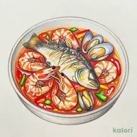 魚介のごちそうトマトブイヤベース