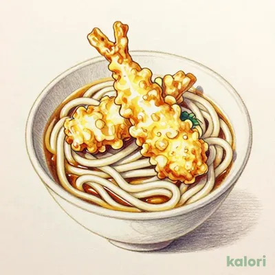 ごぼうのかき揚げうどん
