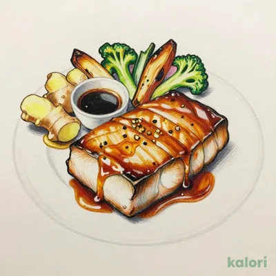 Swordfish Teriyaki with Honey Ginger Sauce