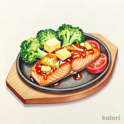 Salmon with Ginger Soy Sauce