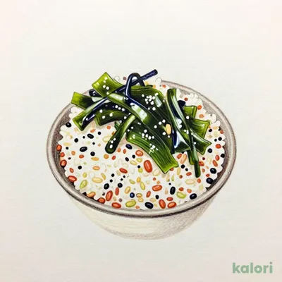 五穀ひじき混ぜごはんの素