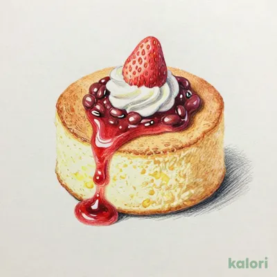 長崎カステラいちごソース