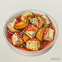 シビ辛厚揚げと南瓜のマーボー