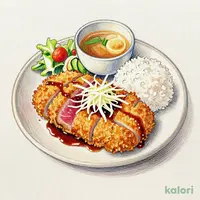 びんちょうまぐろのレアカツおろしぽん酢