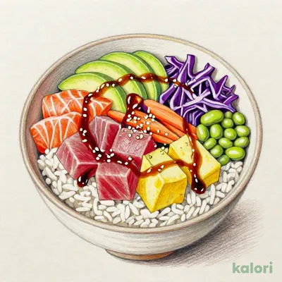 レインボーアヒポキライスボウル