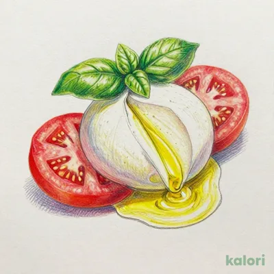 イタリア産モッツァレラのカプレーゼ ハーフ