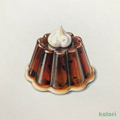コナ珈琲入り自家製コーヒーゼリー
