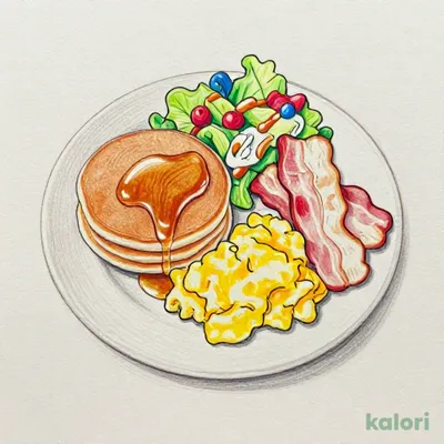 パンケーキブランチプレート【選択商品除く】