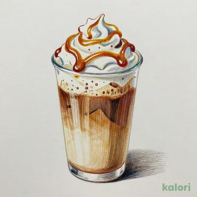 フローズンキャラメルラテ