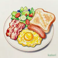モーニングプレート(スクランブルエッグ)【選択商品除く】