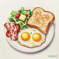 モーニングプレート(目玉焼き)【選択商品除く】